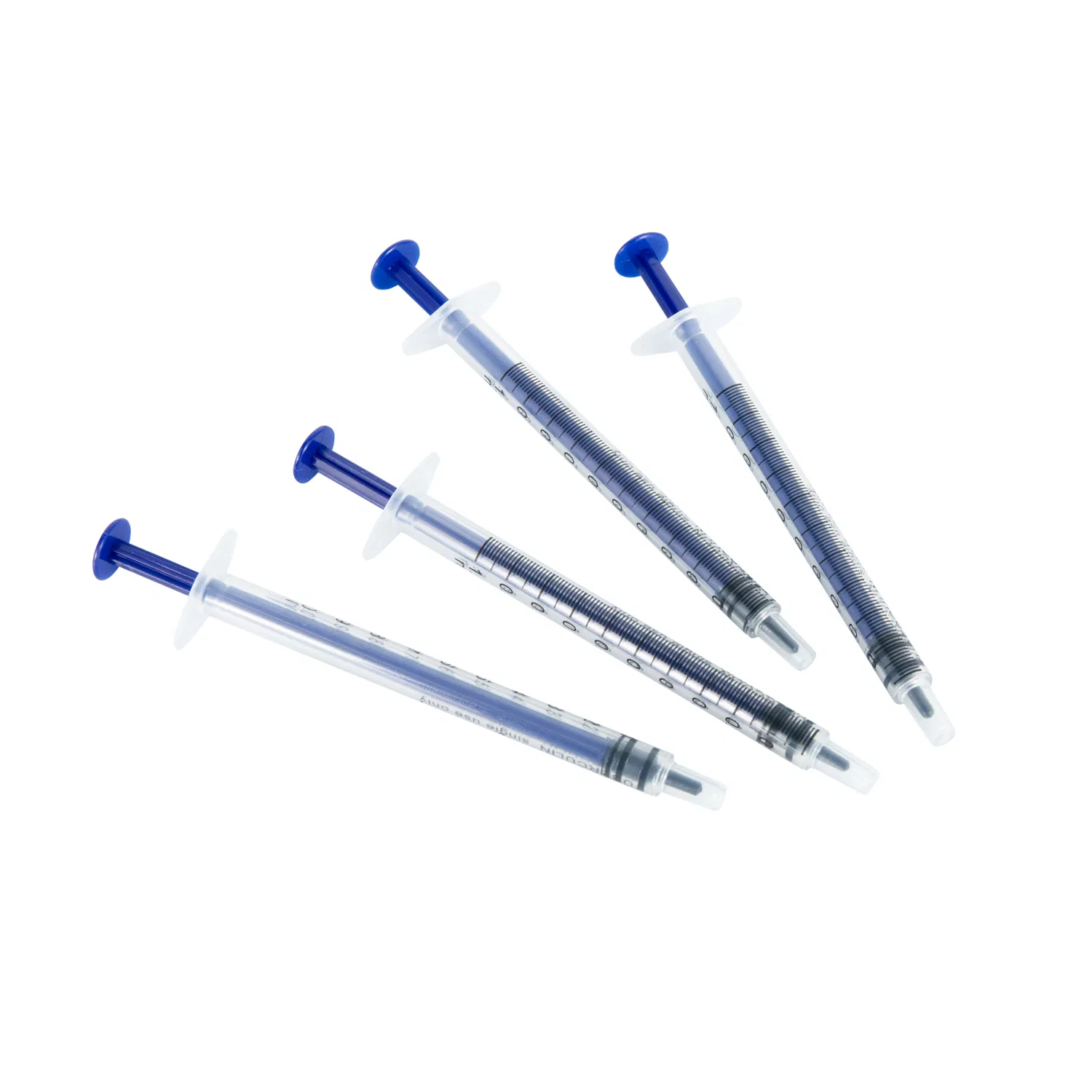 Embout Luer des Seringues 3 pièces jetables pour injection médicale